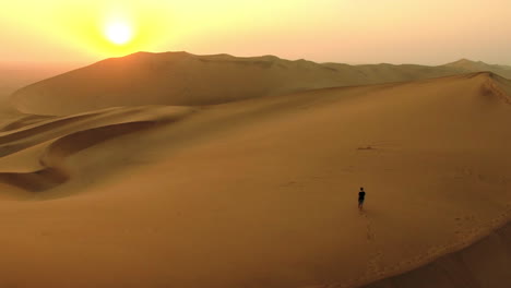 Vagando-Por-El-Desierto-Al-Amanecer