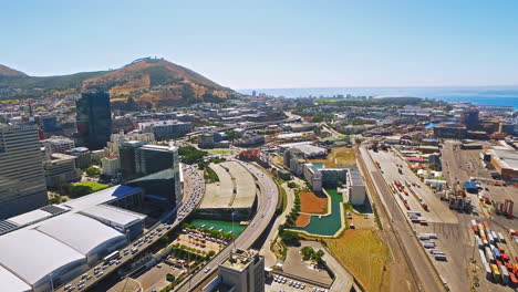 Hoch-über-Der-Stadt-Kapstadt