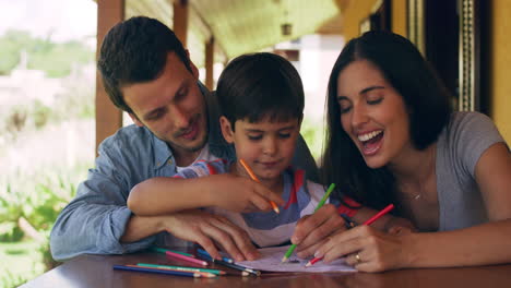 Add-family-to-colouring-in-and-you-get-fun