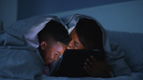 Digital-bedtime-stories-for-her-little-boy