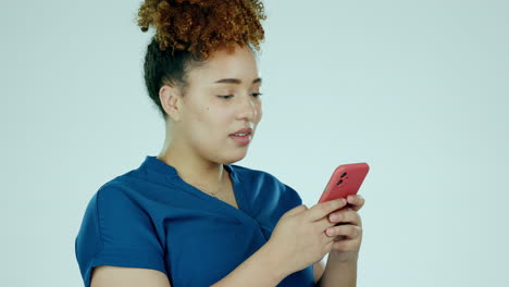 Phone,-winner-surprise-and-celebration-of-woman
