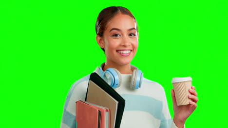 Books,-coffee-and-headphones-with-a-student