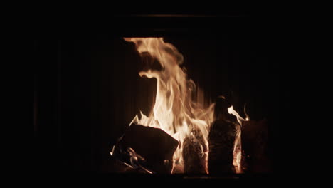 Firewood-burns-in-the-fireplace.-Heat-in-the-house-and-room-heating