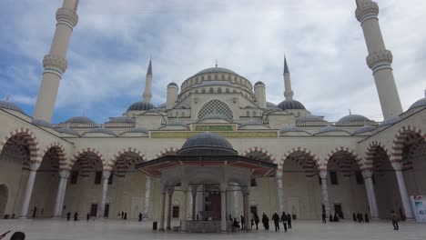 Turkey-istanbul-12-january-2023-camlica-mosque-largest-mosque-in-asia