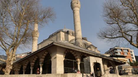 Turkey-istanbul-12-january-2023-mihrimah-sultan-mosque-in-uskudar