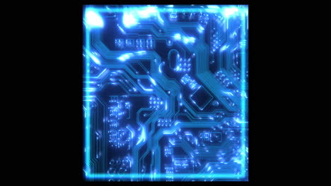 Circuit-board,-CPU-microchip