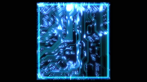 Digital-hologram,-microchip