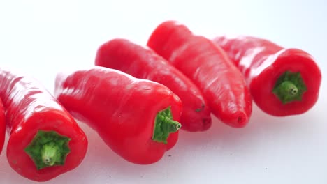 Red-chili-pepper-white-background