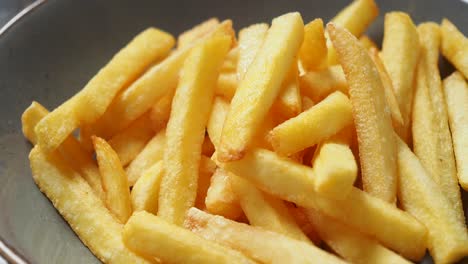 Detail-shot-of-french-fries-on-table