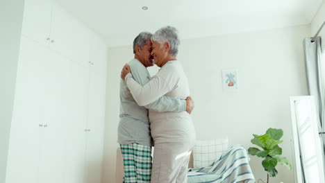 Love,-home-and-senior-couple-dancing