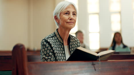 Bible,-religion-and-a-senior-woman-in-a-church
