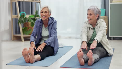 Stretching,-body-and-senior-women-fitness