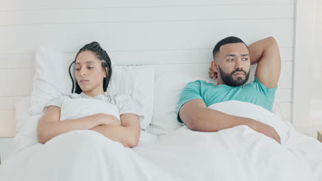 Fighting,-divorce-and-upset-couple-in-the-bed