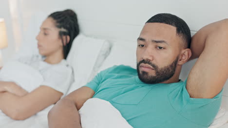 Argument,-divorce-and-upset-couple-in-the-bed
