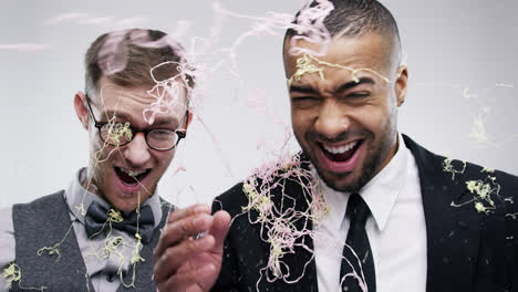 Crazy-man-silly-string-slow-motion-wedding-photo-booth-series