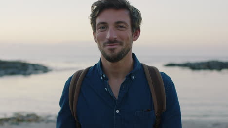 portrait-of-attractive-charming-caucasian-man-smiling-confident-on-calm-seaside-beach
